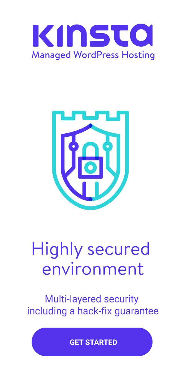 Kinsta hébergeur sécurisé