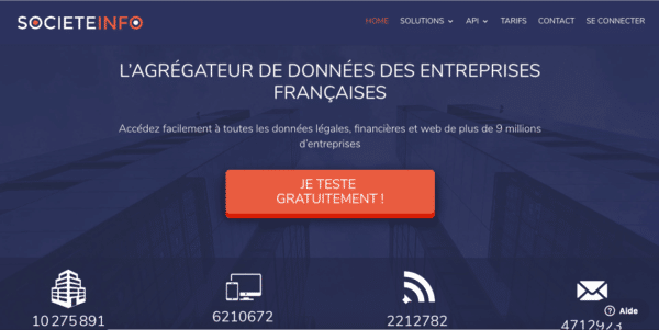société info agrégateur de données