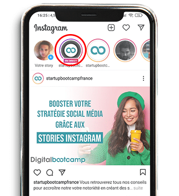 Direct instagram pour améliorer votre visibilité